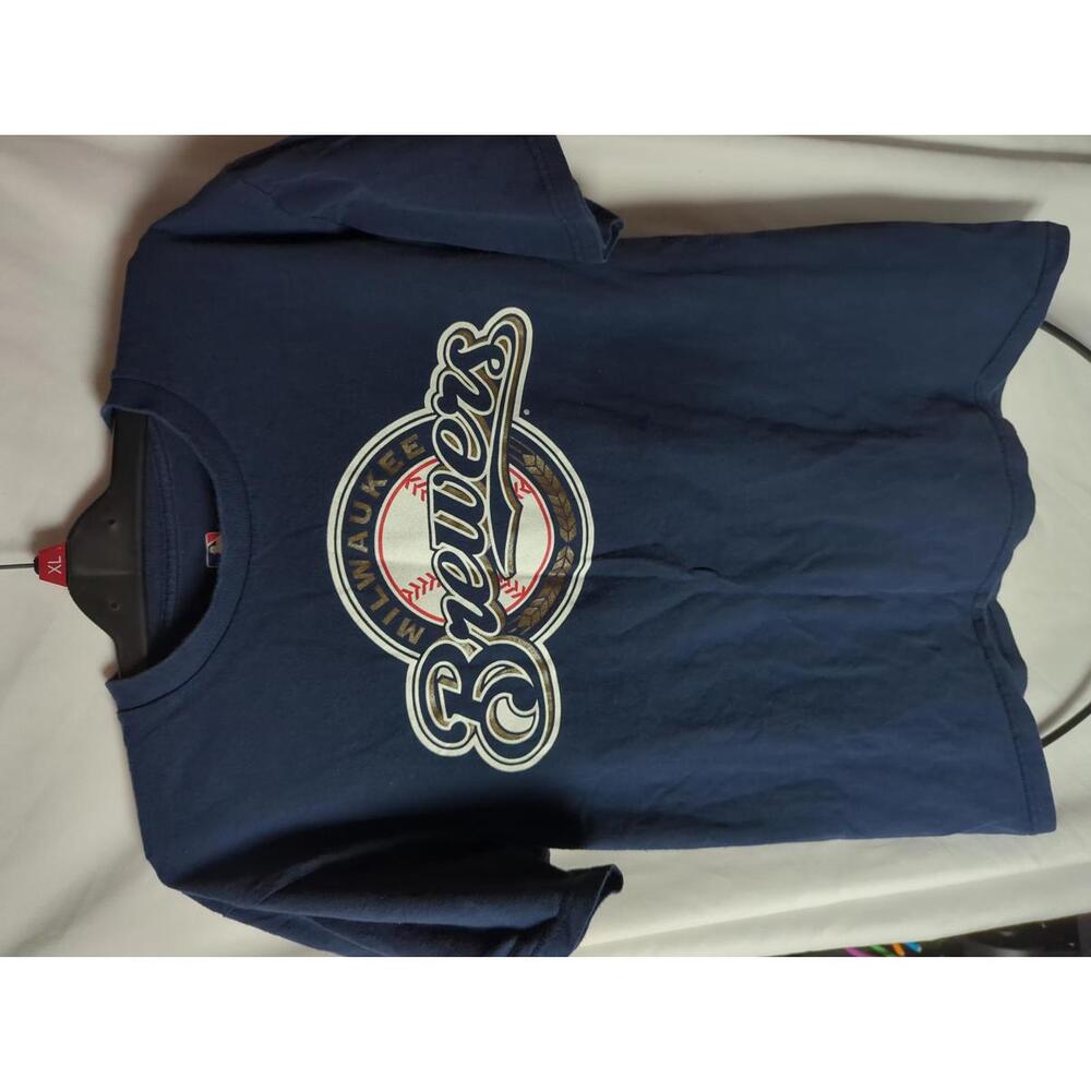 Milwaukee Brewers MLB Genuine Merchandise #8 Ryan Braun Blue T-Shirt Medium